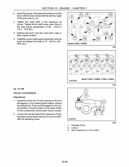 New Holland TC40DA, TC45A, TC45DA Tractor Service Manual - Image 2