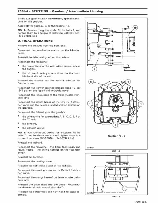 AGCO Allis 9755, 9765, 9775, 9785 Tractors Service Manual - Image 2