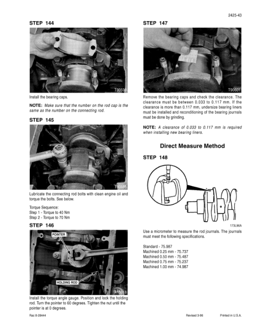 Case 9045B Excavator Service Manual - Image 2