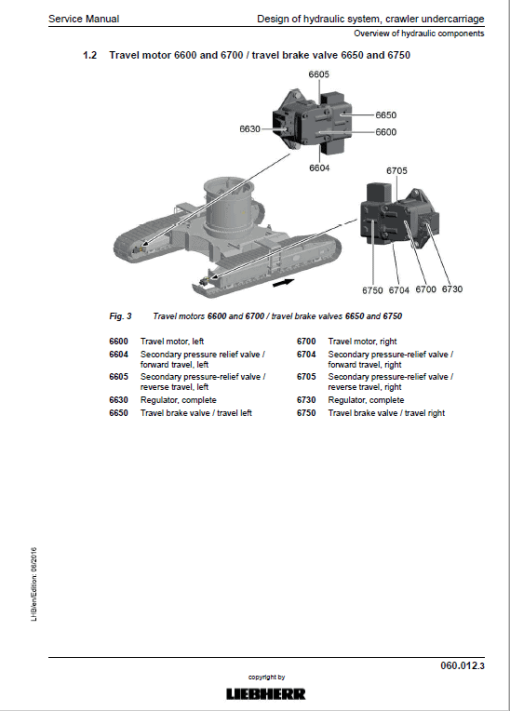 Liebherr LH150C, LH150M Tier 4F Hydraulic Excavator Service Manual - Image 2