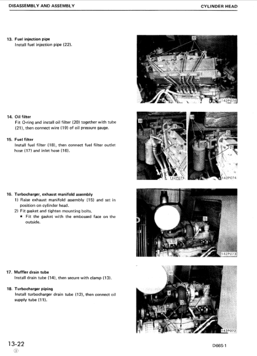 Komatsu D66S-1 Dozer Service Manual - Image 2