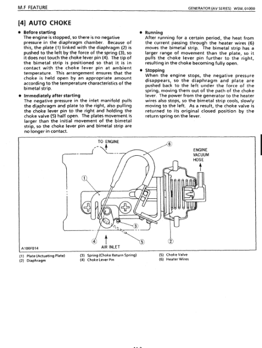 Kubota AV16, AV38, AV55, AV65 Generator Workshop Manual - Image 2