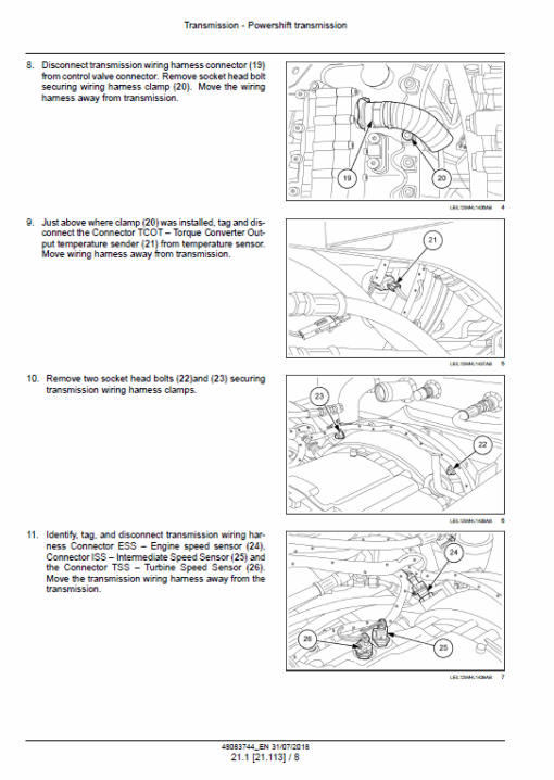 New Holland W130D, W170D Tier 2 Wheel Loader Service Manual - Image 2