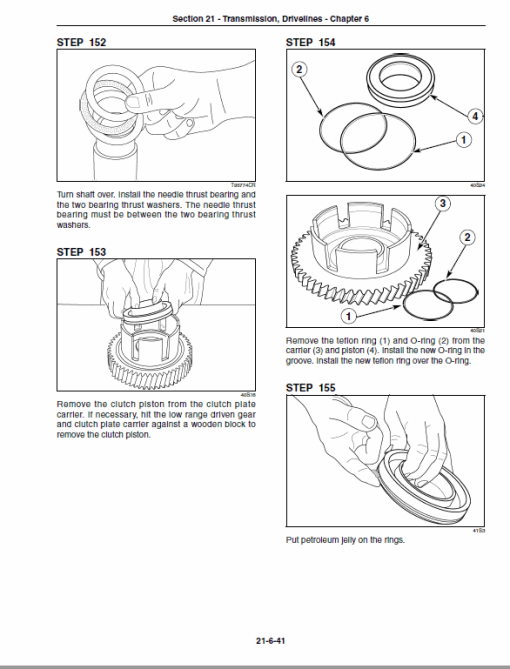 New Holland TG215, TG245, TG275, TG305 Tractor Service Manual - Image 2