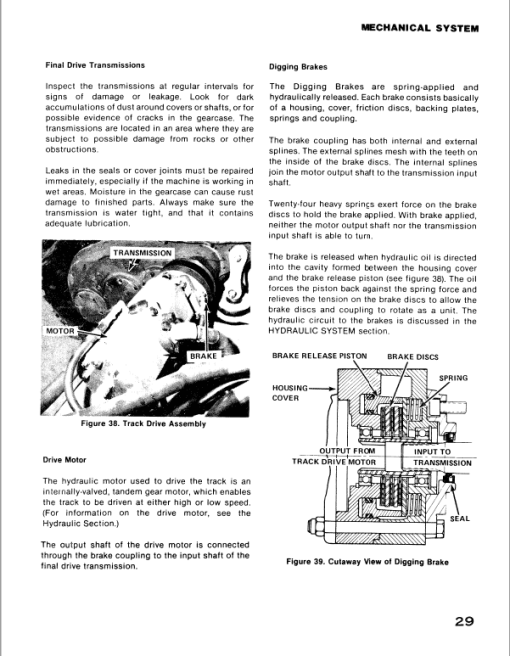 Drott 50 Crawler Excavator Series D Service Manual - Image 2