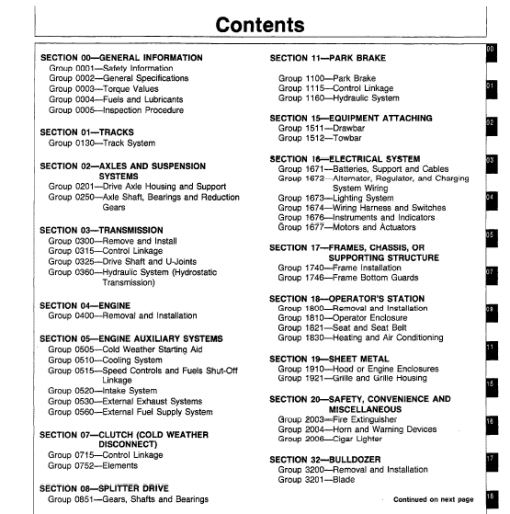 John Deere 750B, 850B Crawler Repair Technical Manual (TM1476) - Image 3