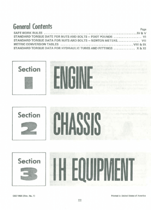 Cub Cadet 800, 1000, 1200, 1250, 1450 and 1650 Service Manual - Image 2