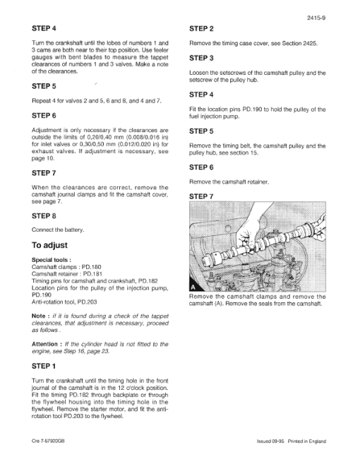 Case 21B, 121B, 221B Loader Service Manual - Image 2