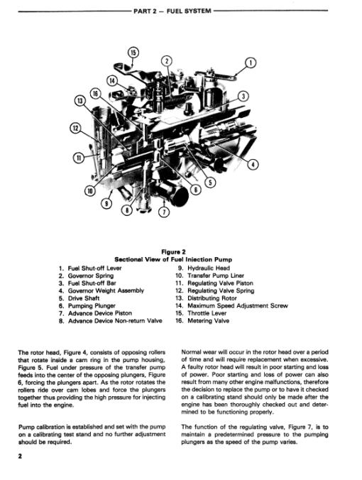 Ford 550 and 555 Backhoe Loader Service Manual - Image 2