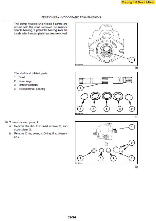 New Holland L140 and L150 SkidSteer Service Manual - Image 2