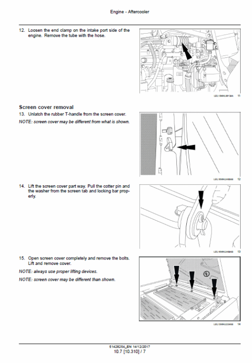 New Holland W190D Tier 4B Wheel Loader Service Manual - Image 2