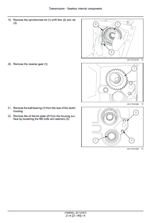 New Holland Workmaster 50, 60, 70 Tractor Service Manual - Image 2