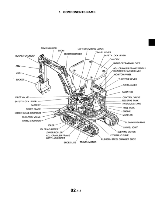 Case CX14 Excavator Service Manual - Image 2