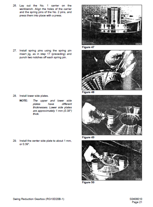 Daewoo Solar S220LL Excavator Service Manual - Image 2