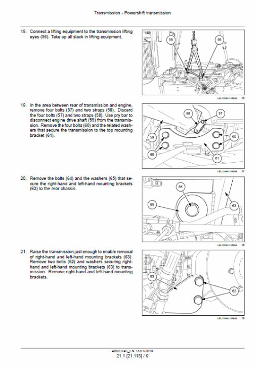 New Holland W190D, W230D Tier 2 Wheel Loader Service Manual - Image 2