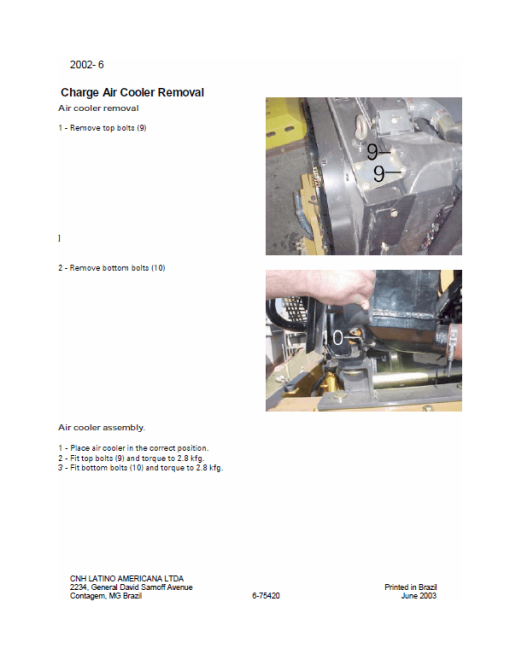 Case 845, 865, 885 Grader Service Manual - Image 2