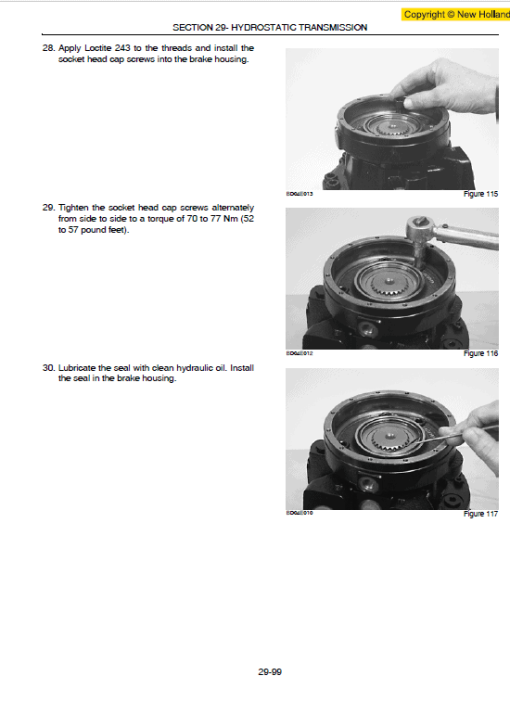 New Holland L175 SkidSteer Service Manual - Image 2