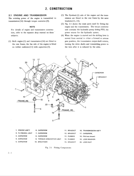 Kobelco LK400 Wheel Loader Service Manual - Image 2