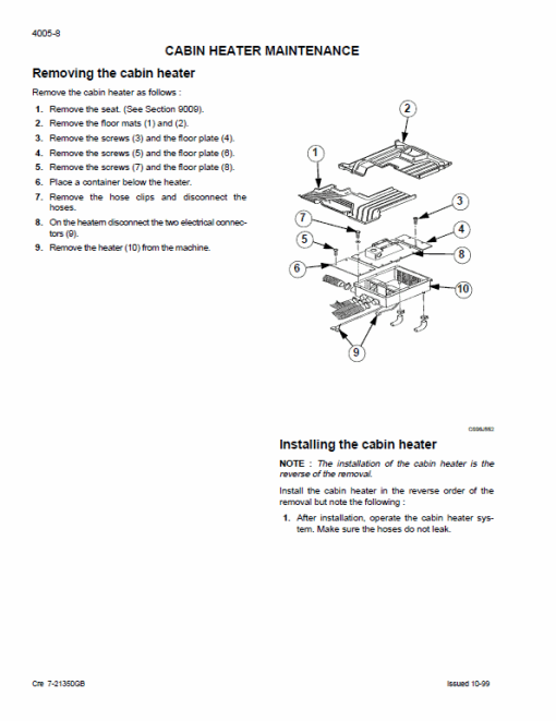 Case 595SLE, 595LSP Loader Backhoe Service Manual - Image 2