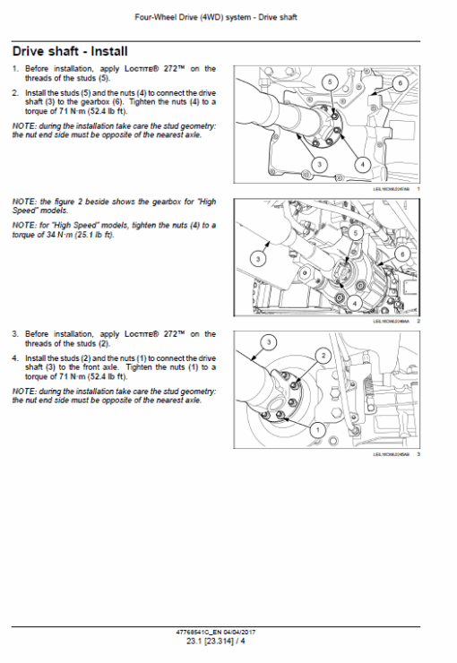 New Holland W50C, W60C, W70C, W80C Stage 3B Loader Service Manual - Image 2