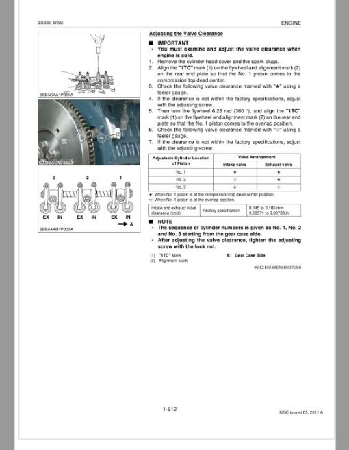 Kubota ZG332 Zero Turn Mower Workshop Repair Manual - Image 2