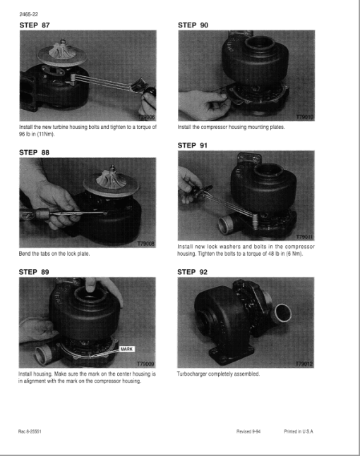 Case L Series Loader Backhoe Service Manual - Image 2