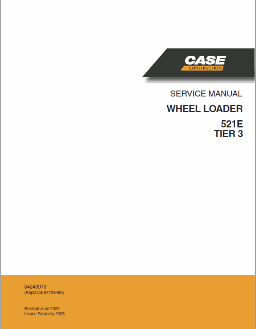 Case 521E Loader Service Manual - Image 2