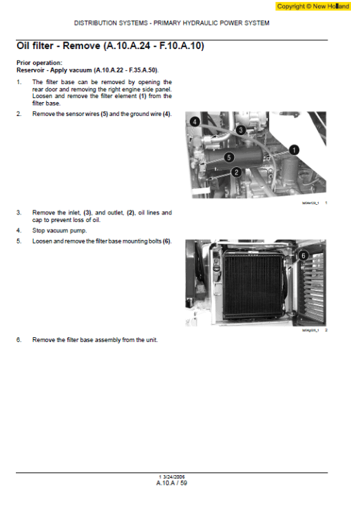 New Holland LS180.B, LS185.B and LS190.B SkidSteer Service Manual - Image 2