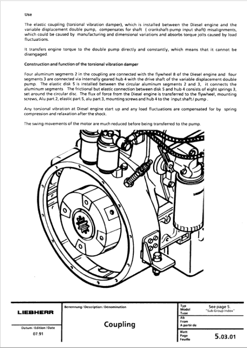 Liebherr ER900, ER902, ER912, ER922, ER932, ER942 Excavator Service Manual - Image 2