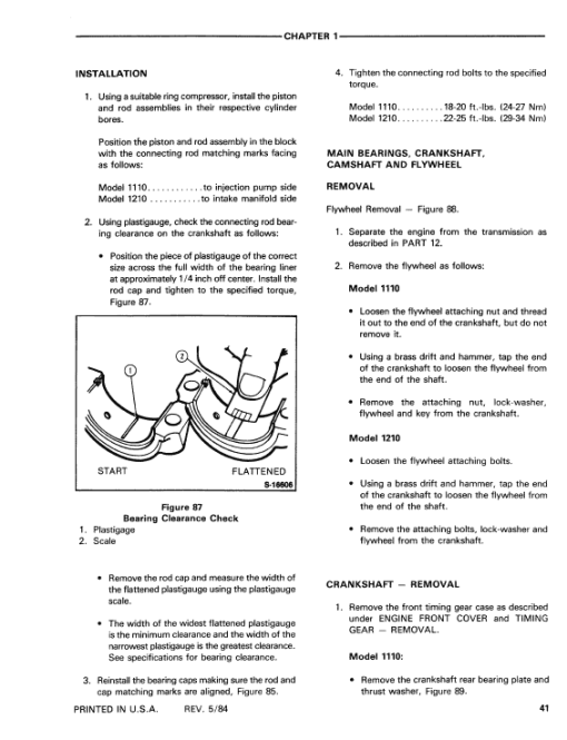 Ford 1110 and 1210 Tractor Service Manual - Image 2