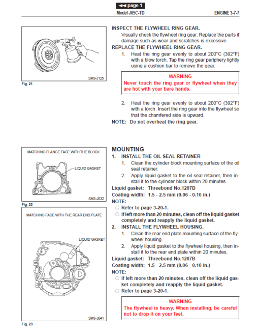 Hino Truck FA4J, FB4J Year 2002 Repair Manual (FA, FB) - Image 3