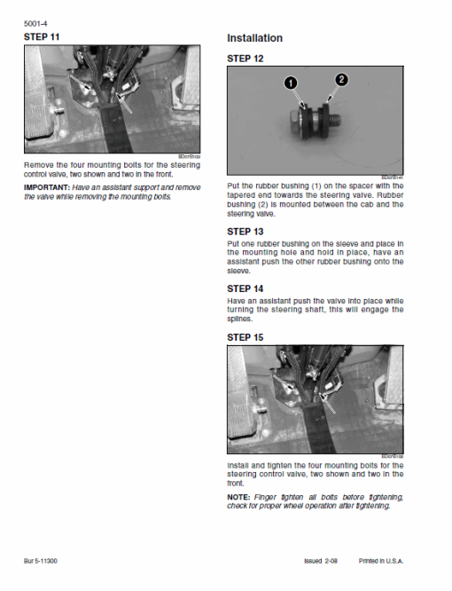 New Holland W110B Tier 3 Wheel Loader Service Manual - Image 2