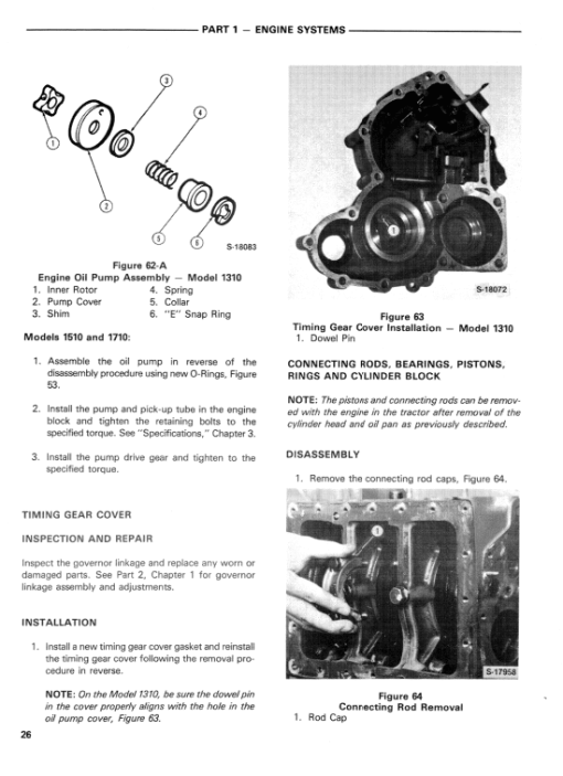 Ford 1310, 1510 and 1710 Tractors Service Manual - Image 2