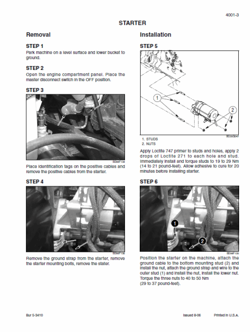 New Holland W130B Tier 3 Wheel Loader Service Manual - Image 2