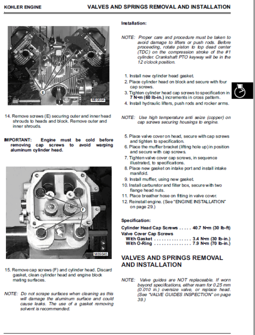 John Deere S2048, S2348, S2554 Scotts Tractor Technical Manual (TM1777) - Image 2