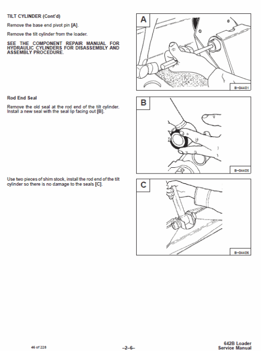 Bobcat 642B Skid-Steer Loader Service Manual - Image 3