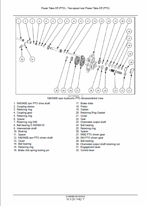 New Holland Workmaster 55, 65, 75 Tractor Service Manual - Image 2