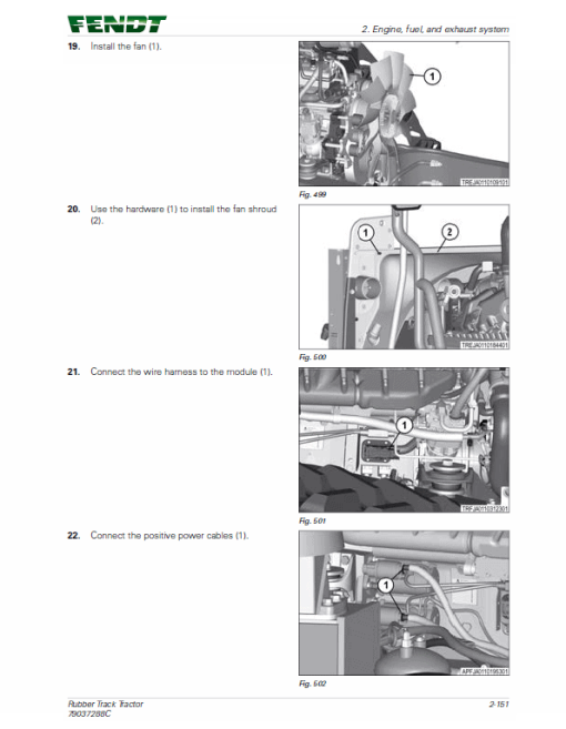 Fendt 1149MT, 1154MT, 1159MT, 1165MT Tractor Service Manual - Image 2