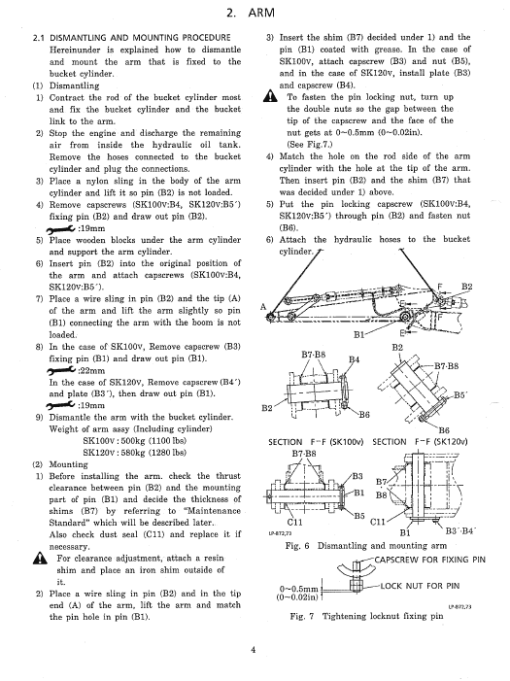 Kobelco SK100-V, SK100L-V, SK120-V, SK120LC-V Excavator Service Manual - Image 6