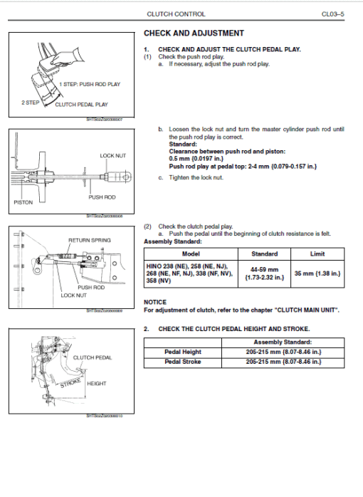 Hino Truck 2011, 2012 and 2013 Service Manual - Image 5