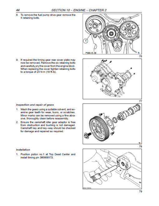 New Holland TM120, TM130, TM140, TM155, TM175, TM190 Tractors Manual - Image 2