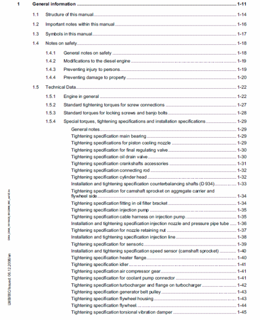 Liebherr Diesel Engines D934 A6 D936 A6 Service Manual - Image 3