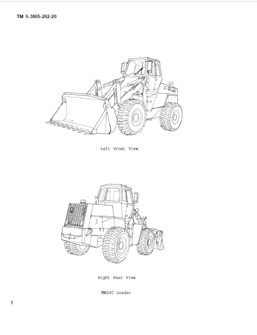 Case MW24C Wheel Loader Service Manual - Image 2