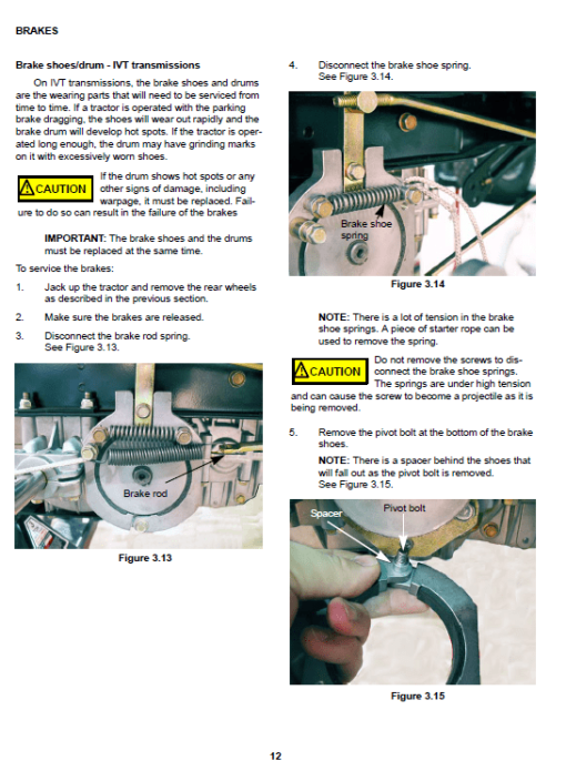 Cub Cadet I Series Riding Tractors Service Manual - Image 2