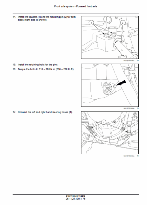 New Holland T8.320, T8.350, T8.380, T8.410, T8.435 Tractor Service Manual - Image 5