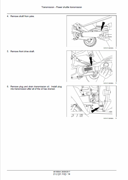 Case 770 EX Magnum Backhoe Loader Service Manual - Image 2