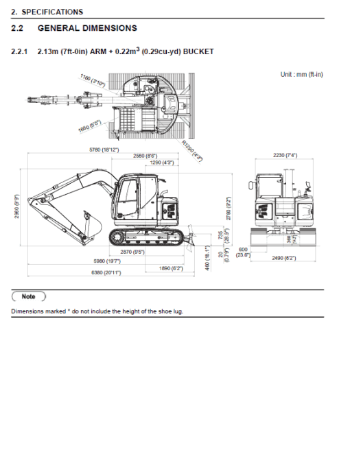 Kobelco 70SR-2 ACERA Excavator Service Manual - Image 2