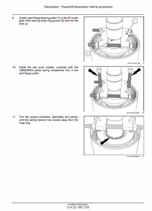 New Holland T9.390, T9.450, T9.505 Tractor Service Manual - Image 2