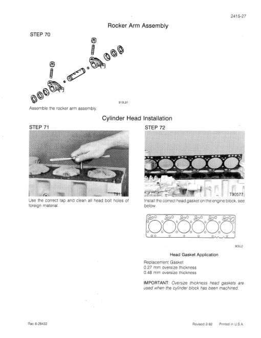 Case W36 Loader Service Manual - Image 2