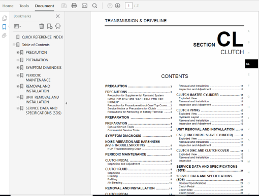 Nissan Duke F15 2011-2017 Repair Manual - Image 5